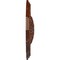 Ekena Millwork Oxford Ceiling Medallion, Hand-Painted Burnished Mahogany Crackle, 16 7/8"W x 11 3/4"H x 1 1/2"P CM16OXBMC - alternate 2